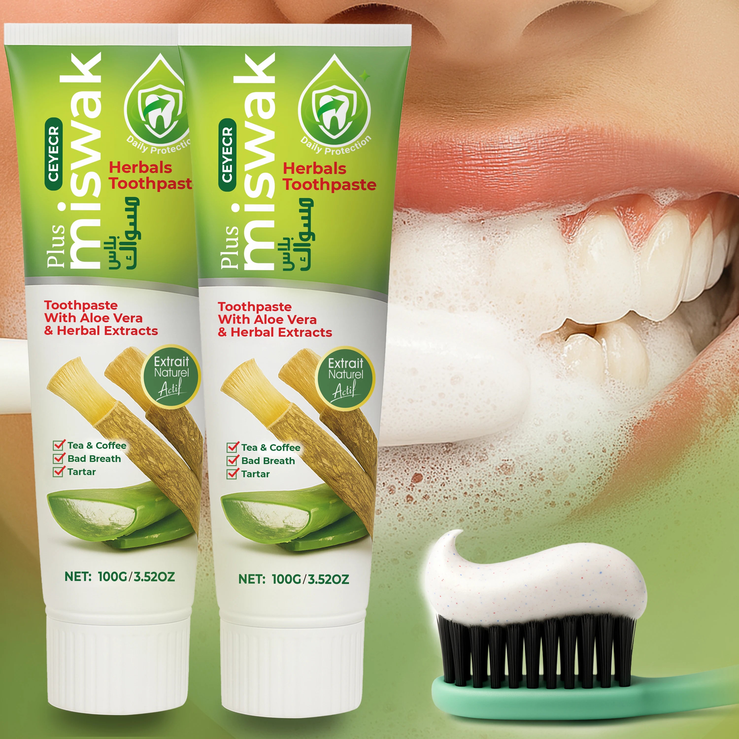 Dentifrice au Siwak - 100g