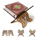 Porte-Quran Pliable en Bois – Décoration